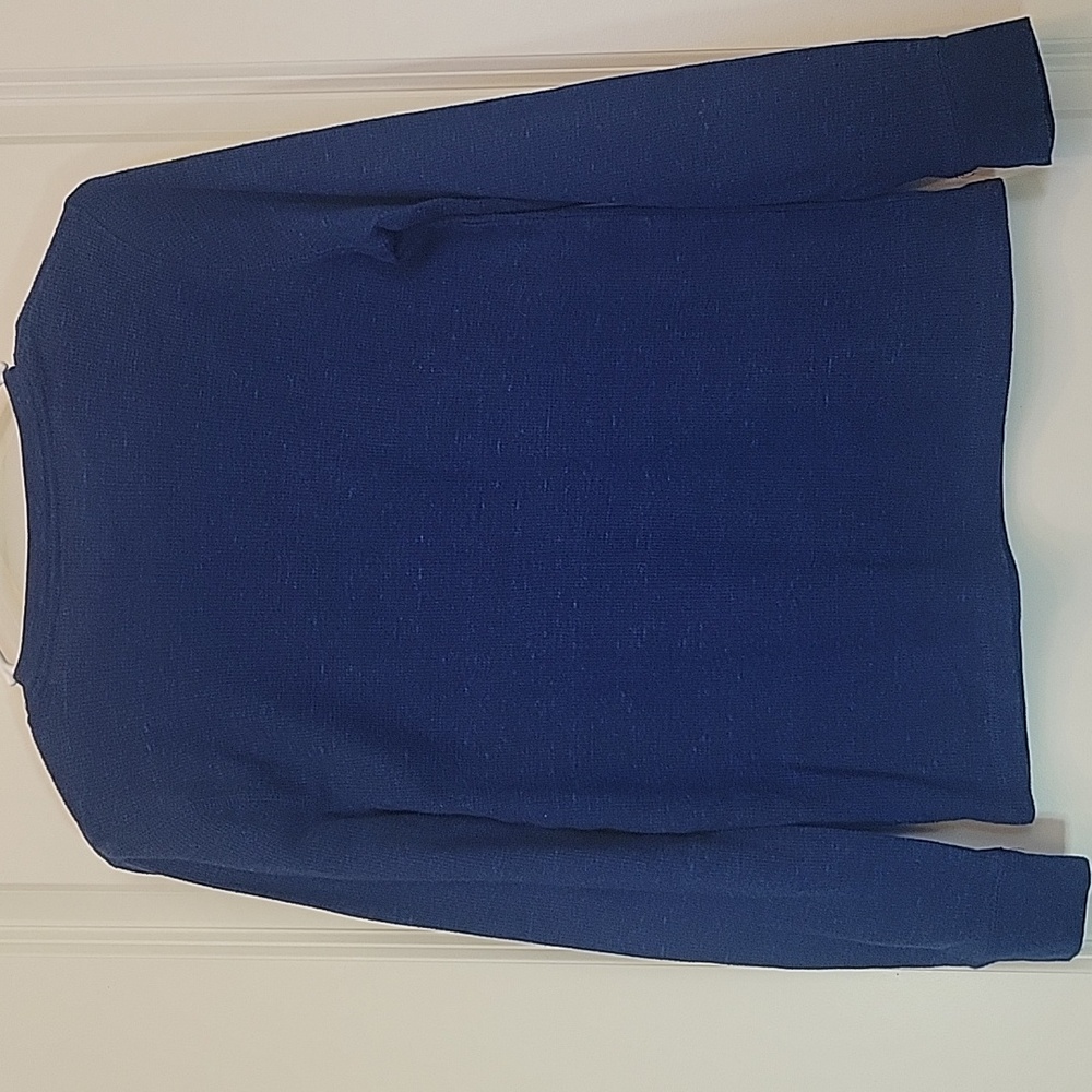 Urban PIpeline Boy's Deep Blue Thermal Crewneck Tee Long Sleeve LARGE - Picture 4 of 5